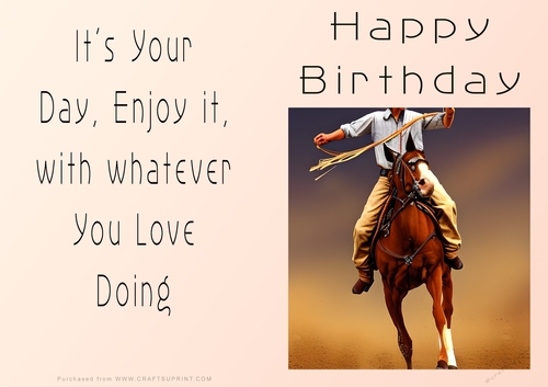 NCJP - Birthday Fantasy Cowboys