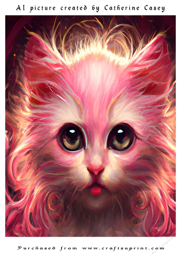 AI (Artificial Intelligence) A4 Beautiful Fantasy Picture of Stunning Fantasies
