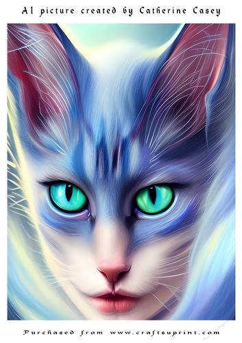 AI (Artificial Intelligence) A4 Beautiful Fantasy Picture of Stunning Fantasies