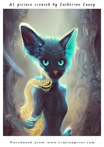 AI (Artificial Intelligence) A4 Beautiful Fantasy Picture of Stunning Fantasies