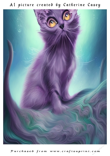 AI (Artificial Intelligence) A4 Beautiful Fantasy Picture of Stunning Fantasies