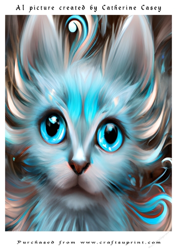 AI (Artificial Intelligence) A4 Beautiful Fantasy Picture of Stunning Fantasies