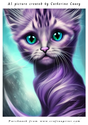 AI (Artificial Intelligence) A4 Beautiful Fantasy Picture of Stunning Fantasies