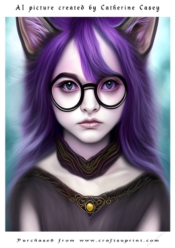 AI (Artificial Intelligence) A4 Beautiful Fantasy Picture of Stunning Fantasies