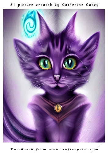 AI (Artificial Intelligence) A4 Beautiful Fantasy Picture of Stunning Fantasies