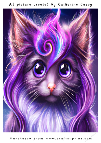 AI (Artificial Intelligence) A4 Beautiful Fantasy Picture of Stunning Fantasies