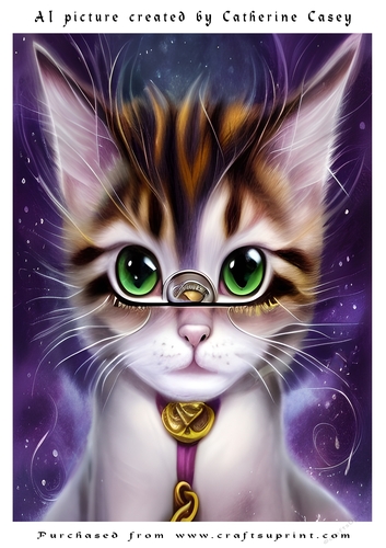 A4 Artwork, Illustration, Portrait, AI (Artificial Intelligence), Catherine Casey, Fantasy