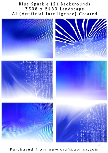 Blue Sparkle 1 Backgrounds