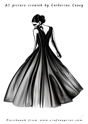 AI (Artificial Intelligence) A4 Beautiful Haute Couture Dresses