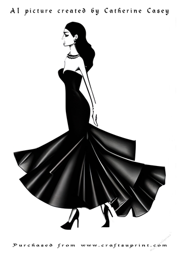 AI (Artificial Intelligence) A4 Beautiful Haute Couture Dresses