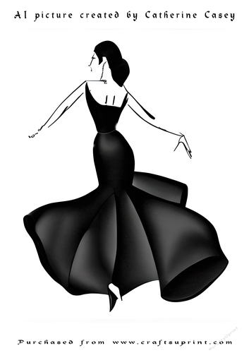 AI (Artificial Intelligence) A4 Beautiful Haute Couture Dresses