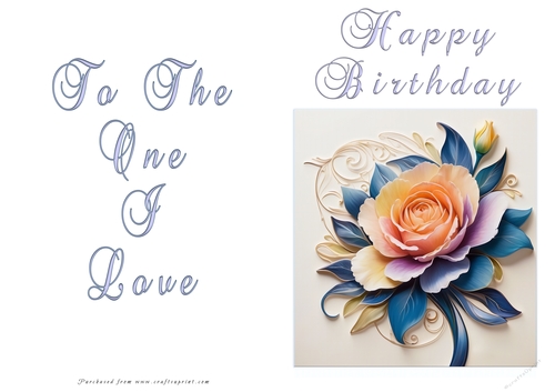 NCJP Floral Birthday Love Card ckcaid1005