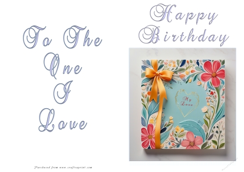 NCJP Floral Birthday Love Card ckcaid1005