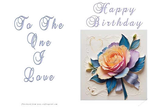NCJP Floral Birthday Love Card ckcaid1005