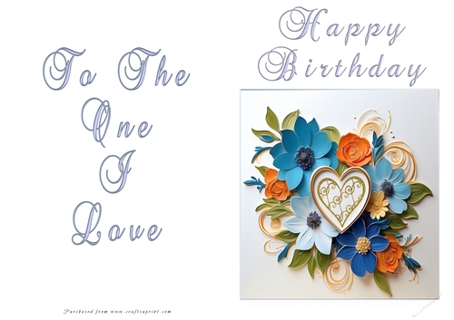 NCJP Floral Birthday Love Card ckcaid1005