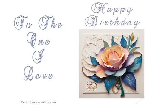 NCJP Floral Birthday Love Card ckcaid1005