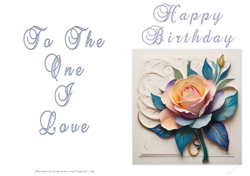 NCJP Floral Birthday Love Card 