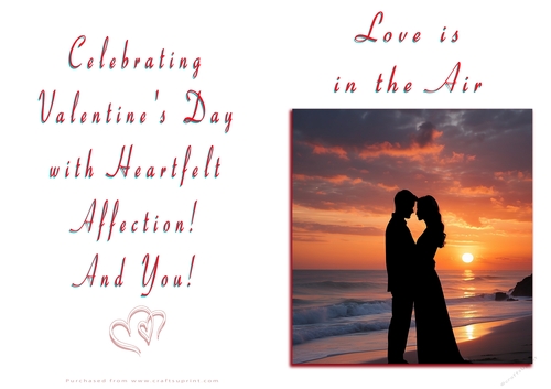 NCJP Valentines Day Card - Couples Silhouette