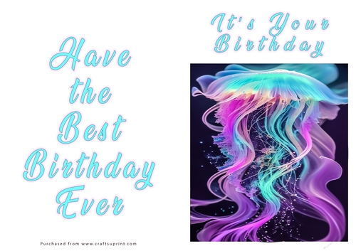 NCJP - Birthday Fantasy Jellyfish