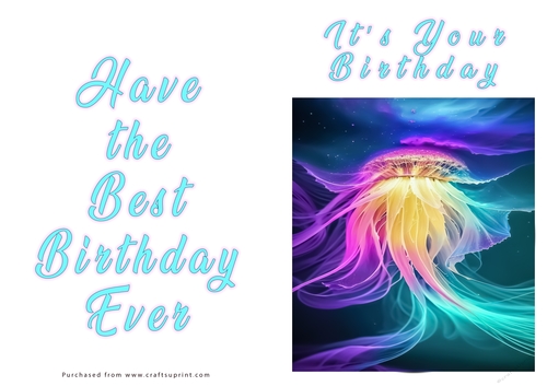 NCJP - Birthday Fantasy Jellyfish