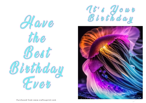 NCJP - Birthday Fantasy Jellyfish