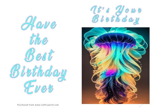 NCJP - Birthday Fantasy Jellyfish