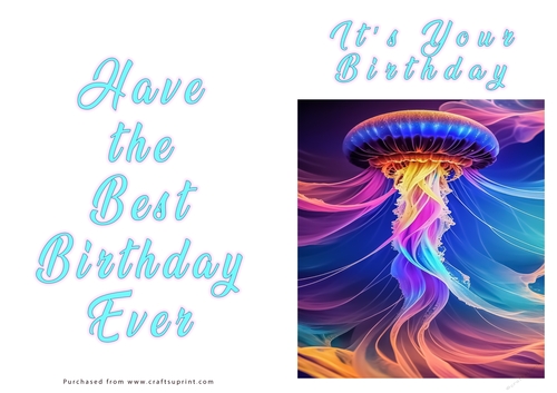 NCJP - Birthday Fantasy Jellyfish