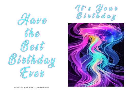 NCJP - Birthday Fantasy Jellyfish