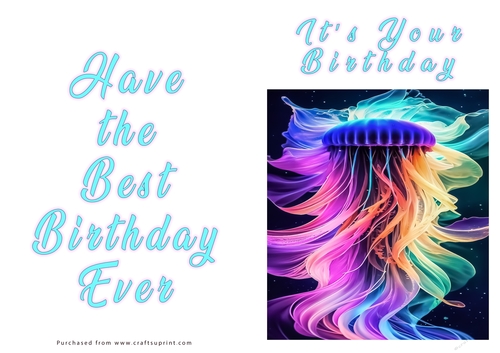 NCJP - Birthday Fantasy Jellyfish