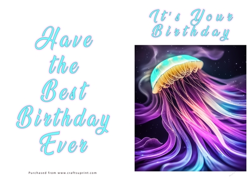 NCJP - Birthday Fantasy Jellyfish