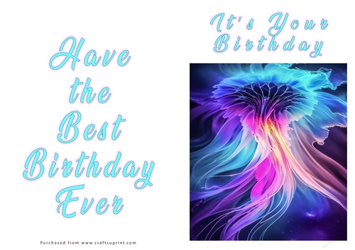 NCJP - Birthday Fantasy Jellyfish