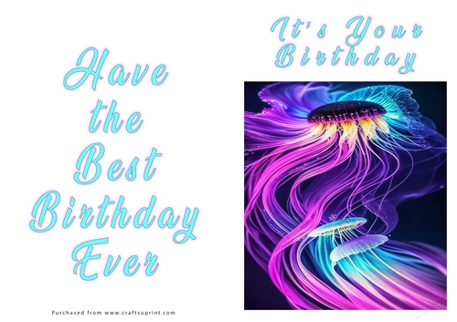 NCJP - Birthday Fantasy Jellyfish