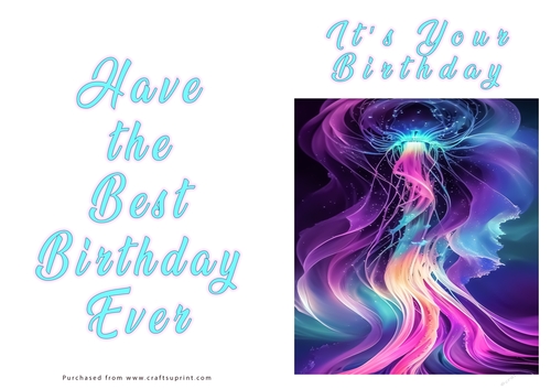 NCJP - Birthday Fantasy Jellyfish