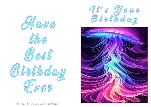 NCJP - Birthday Fantasy Jellyfish