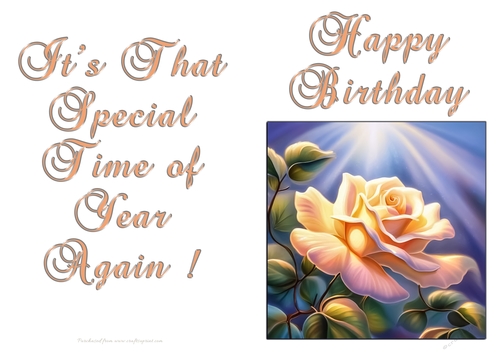 NCJP - Birthday Fantasy