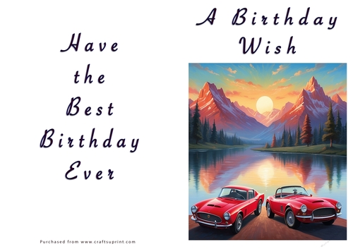 NCJP - A Birthday Wish - Classic Car