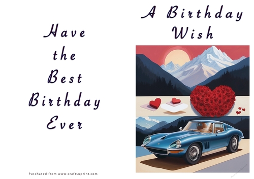 NCJP - A Birthday Wish - Classic Car