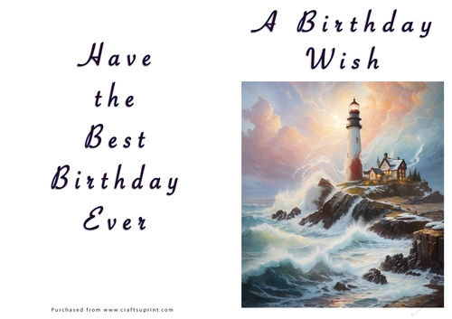 NCJP - A Birthday Wish - Fantasy Lighthouse