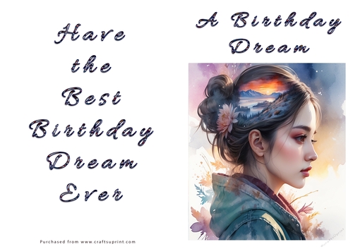 NCJP - A Birthday Dream Portrait