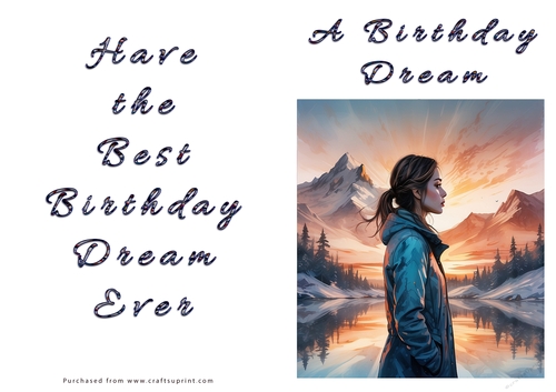 NCJP - A Birthday Dream Portrait