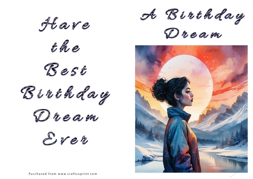 NCJP - A Birthday Dream Portrait
