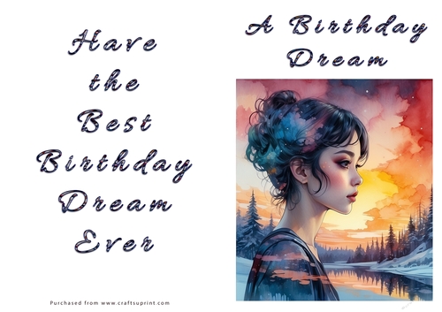 NCJP - A Birthday Dream Portrait