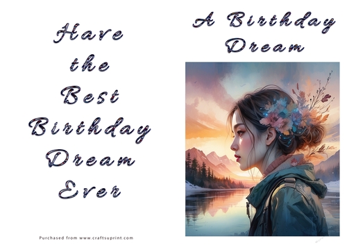 NCJP - A Birthday Dream Portrait