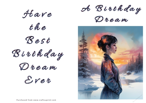 NCJP - A Birthday Dream Portrait