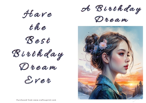 NCJP - A Birthday Dream Portrait