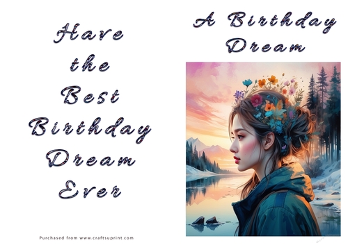 NCJP - A Birthday Dream Portrait