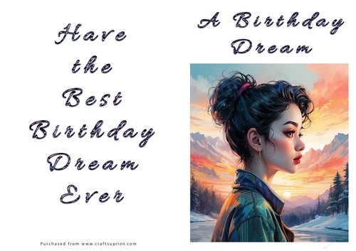 NCJP - A Birthday Dream Portrait