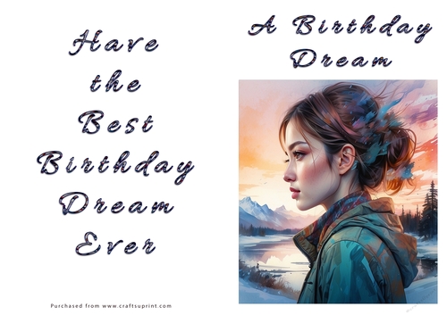 NCJP - A Birthday Dream Portrait
