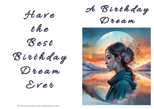 NCJP - A Birthday Dream Portrait