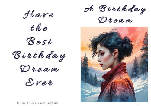 NCJP - A Birthday Dream Portrait